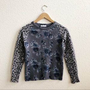 Equipment “Sloane” Print Cashmere Sweater